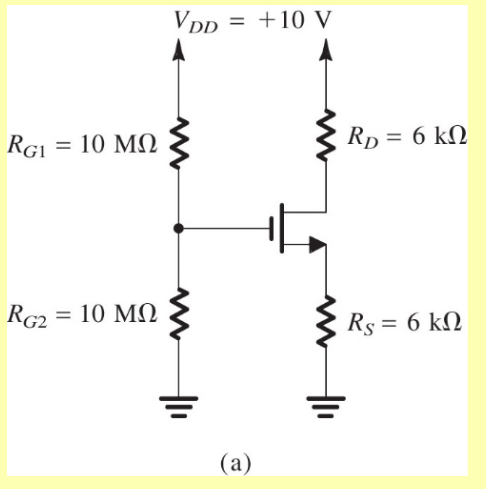 Solved Use a 2N7000 to design and build a common source