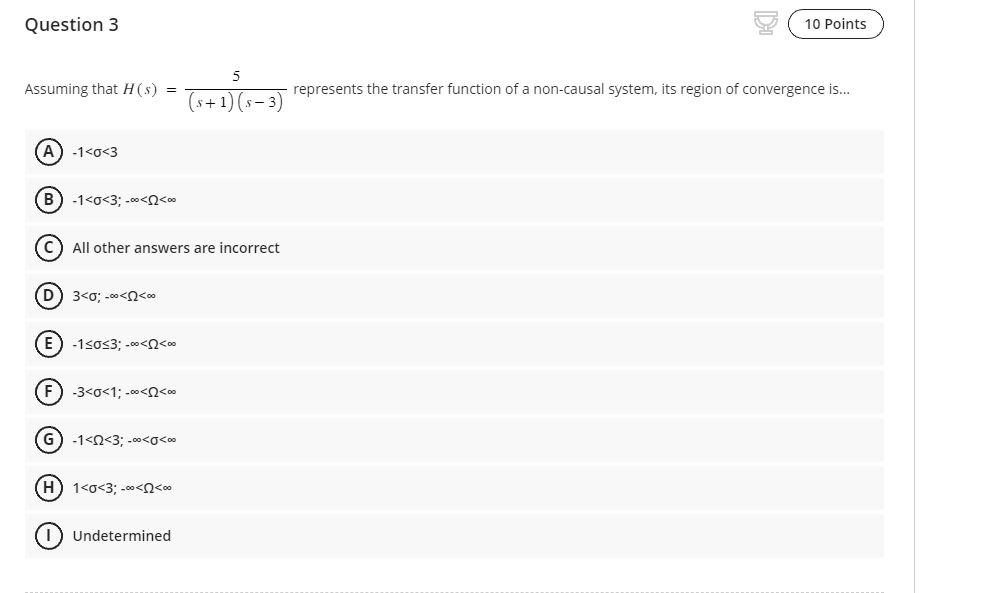 Assuming that H(s)=(s+1)(s−3)5 represents the | Chegg.com