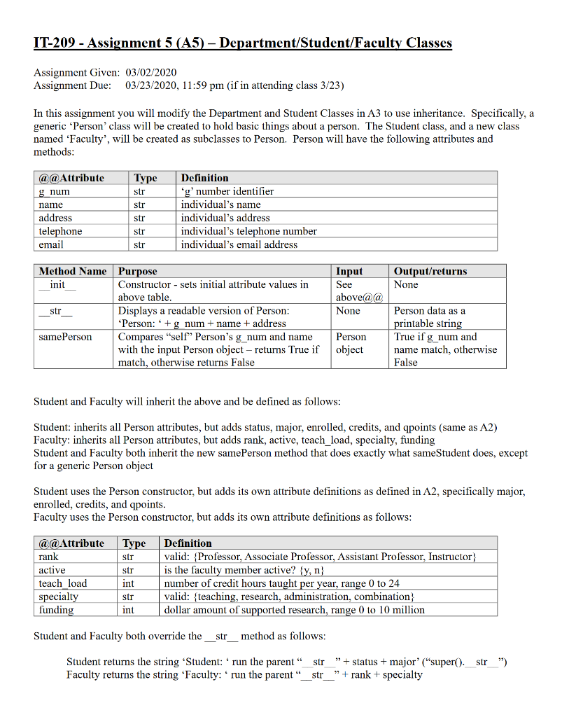 For Python 3.7+. 1) Copy and paste the following code | Chegg.com