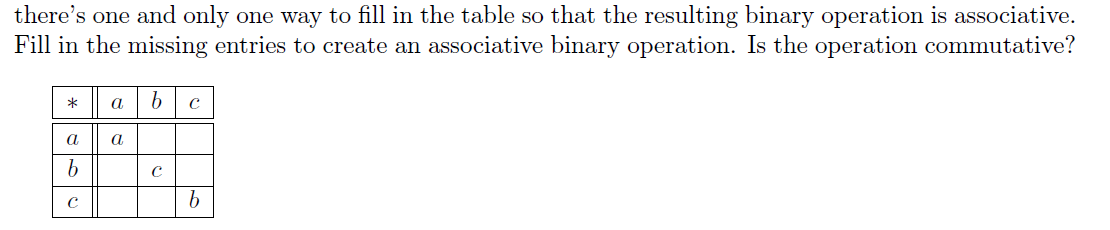 Solved there's one and only one way to fill in the table so | Chegg.com