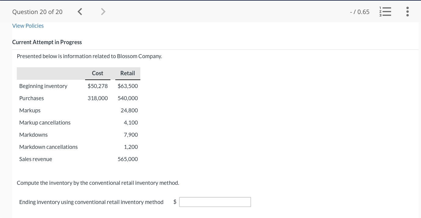 Solved Presented Below Is Information Related To Blossom 