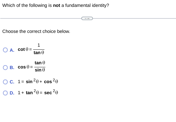 Solved Which of the following is not a fundamental | Chegg.com