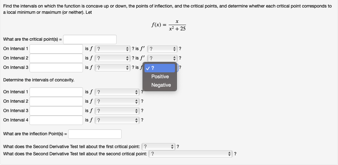 Solved Find the intervals on which the function is concave | Chegg.com