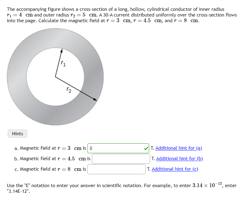 Solved The accompanying figure shows a cross-section of a | Chegg.com