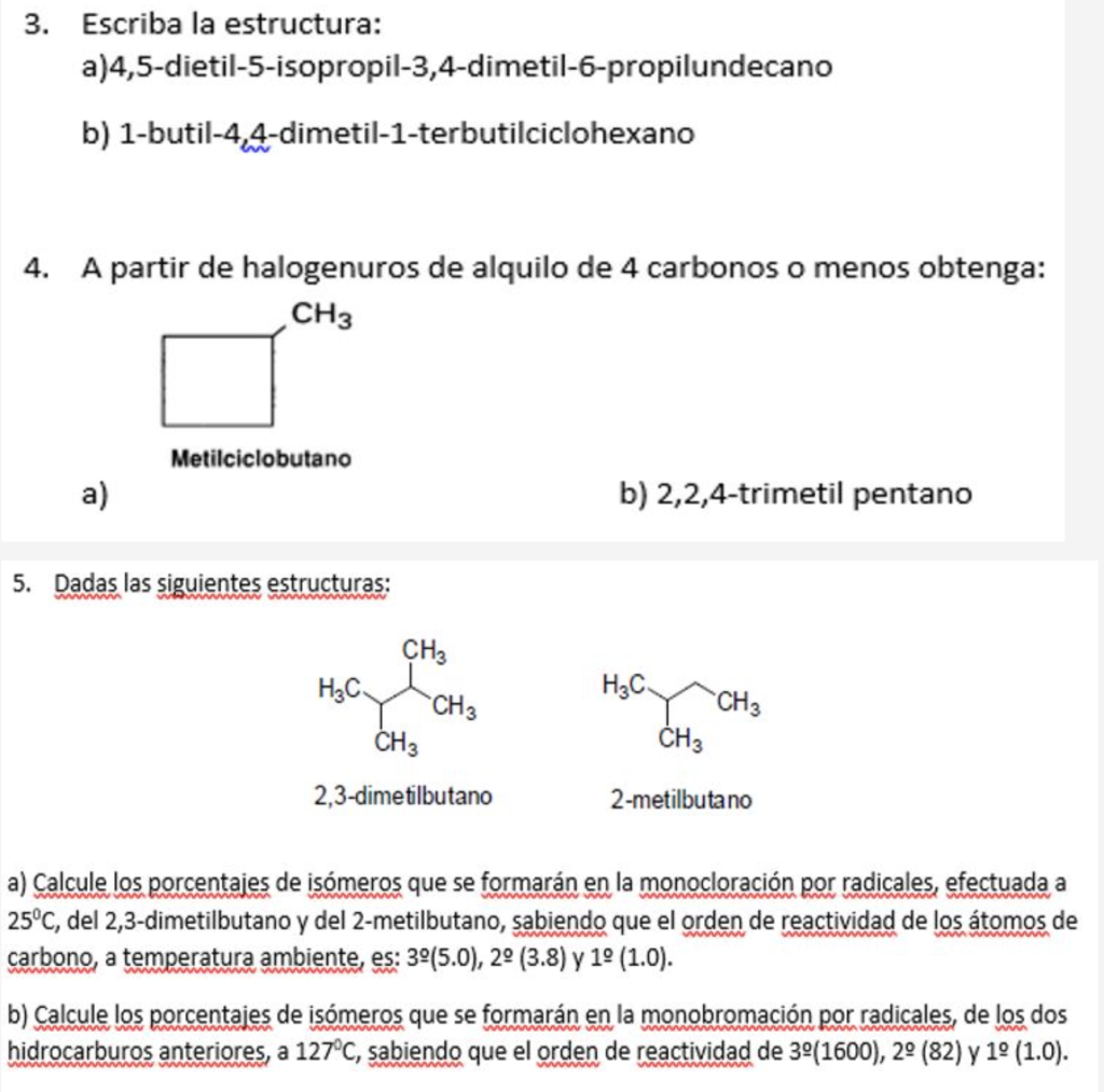 Solved 1 Iupac Name 2 Iupac Name 3 Write The Structure Chegg Com