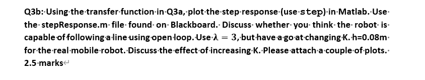 Solved We need some way of controlling the | Chegg.com