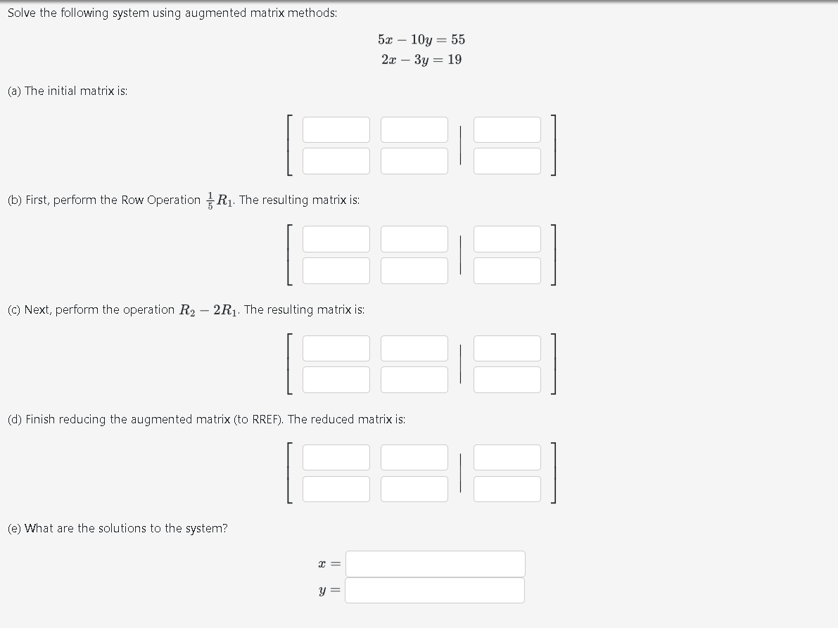 solved-solve-the-following-system-using-augmented-matrix