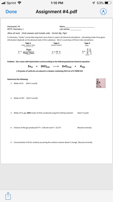 Solved l Sprint 1:10 PM 53% Done Assignment #4.pdf Homework | Chegg.com