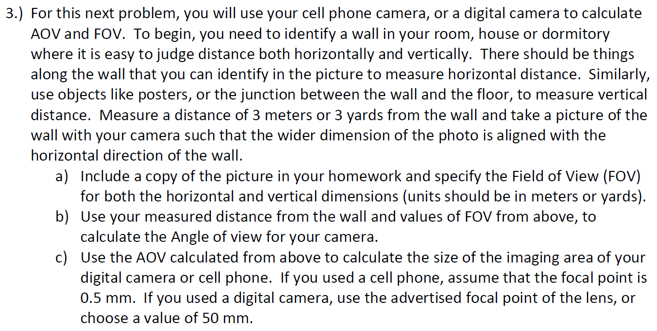 3 For This Next Problem You Will Use Your Cell Chegg Com