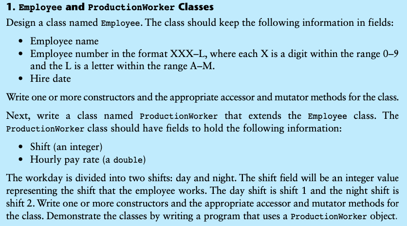Solved Please include comments in the code (java | Chegg.com