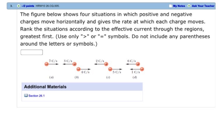 Solved The figure below shows four situations in which | Chegg.com