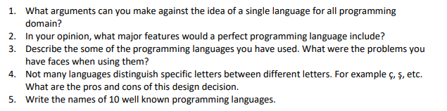 Solved 1. What arguments can you make against the idea of a | Chegg.com