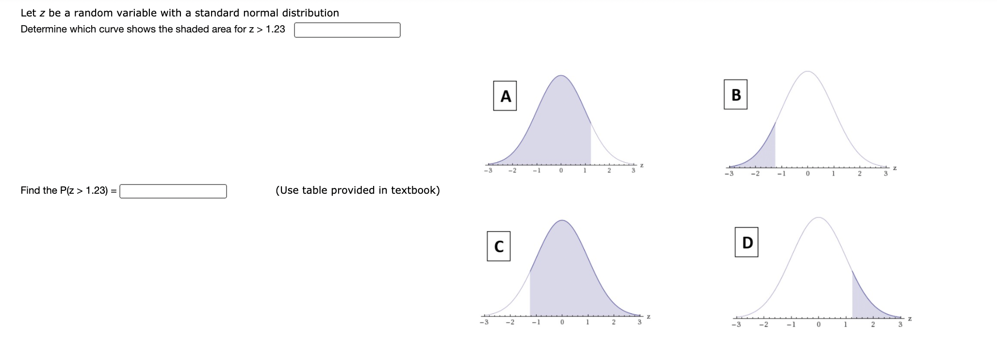 Solved Let z be a random variable with a standard normal | Chegg.com