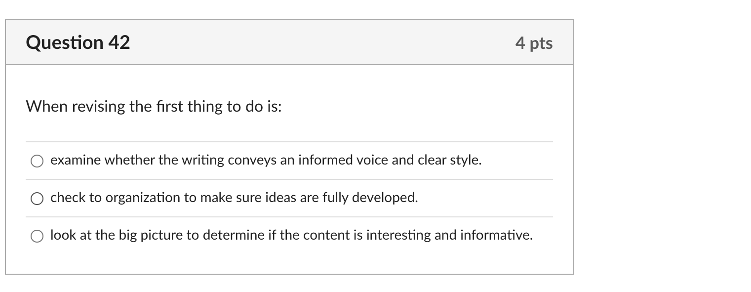 solved-question-42-4-pts-when-revising-the-first-thing-to-do-chegg