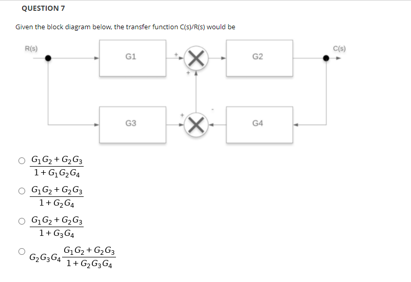 Solved QUESTION 1 For two blocks in parallel in Block | Chegg.com