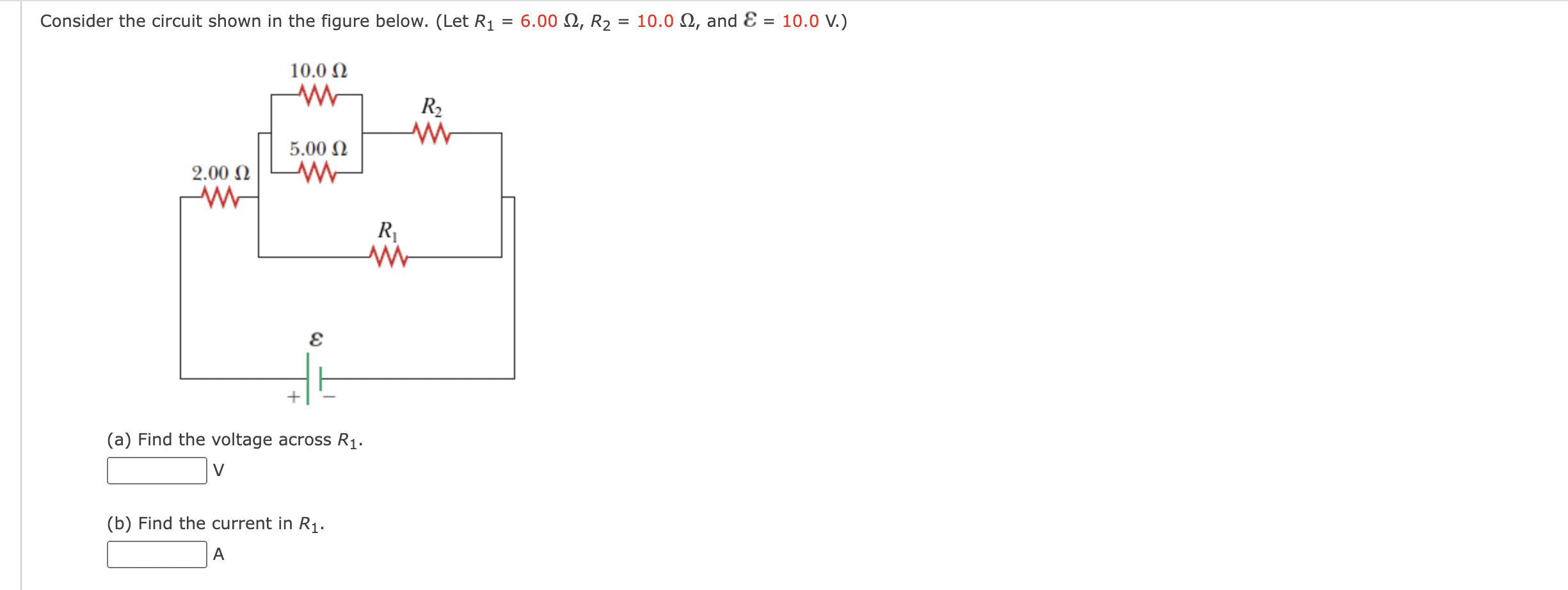 Solved Consider the circuit shown in the figure below. (Let | Chegg.com