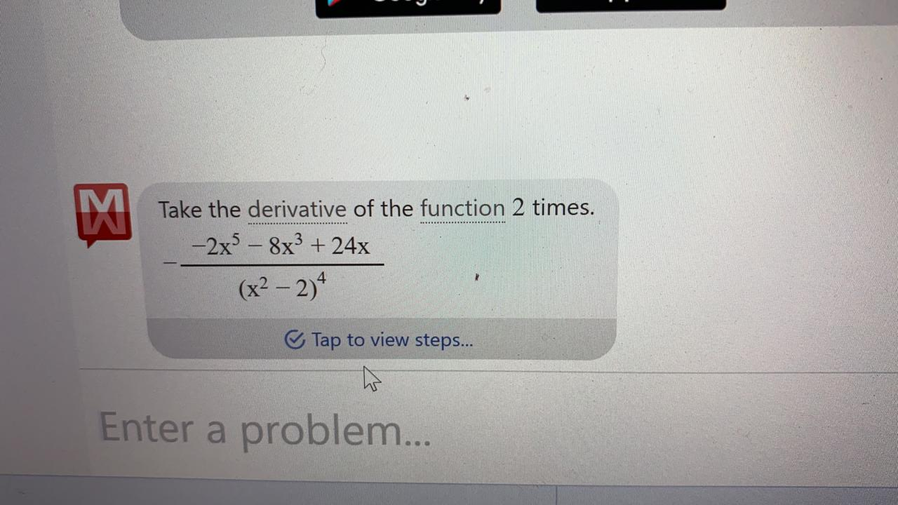 solved-take-the-derivative-of-the-function-2-times-2x-chegg