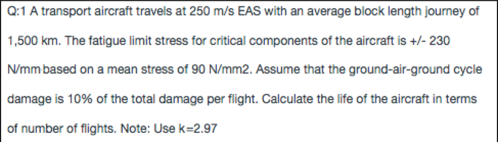 Solved Calculate the stress in N/mm2 that will cause damage