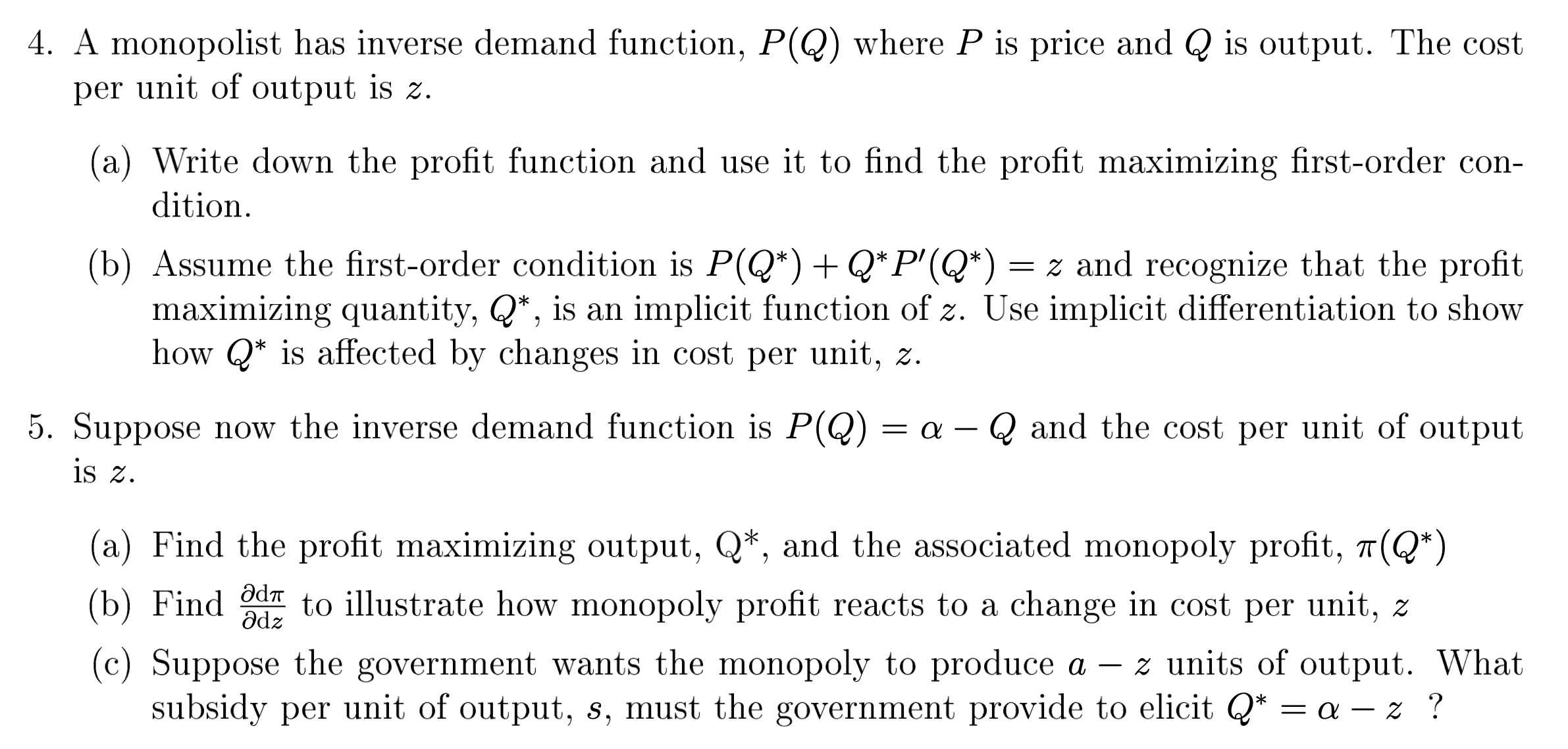 Solved Solve Question 4,5 ﻿ With Detailed Explanation | Chegg.com