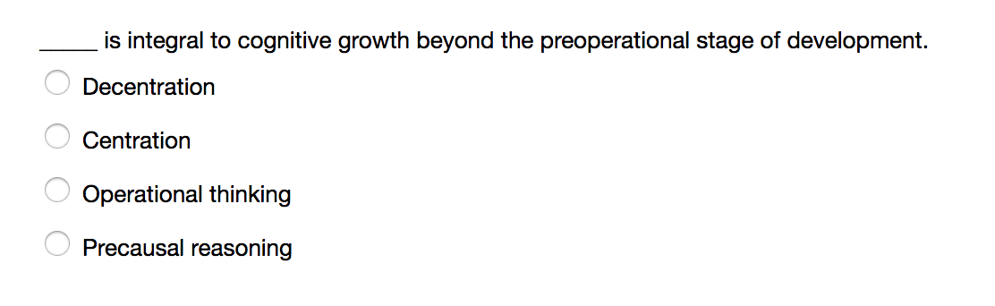 Solved is integral to cognitive growth beyond the Chegg