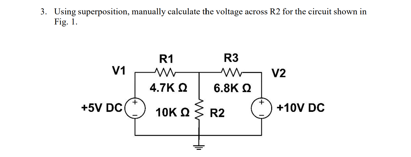 Solved 3. Using superposition, manually calculate the