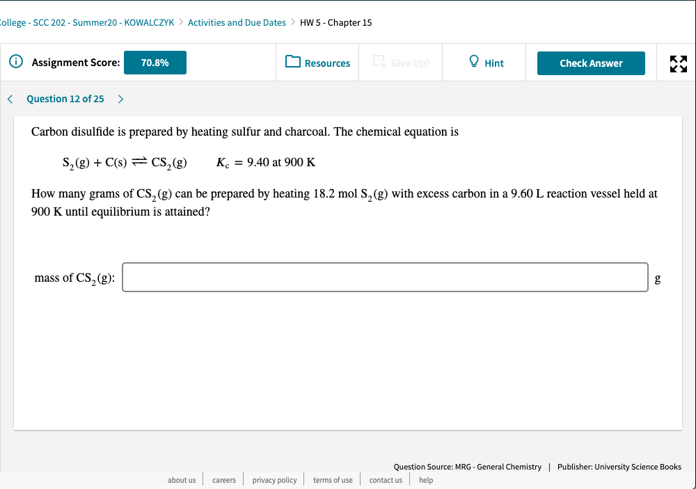 Solved ollege - SCC 202 - Summer20 - KOWALCZYK > Activities | Chegg.com