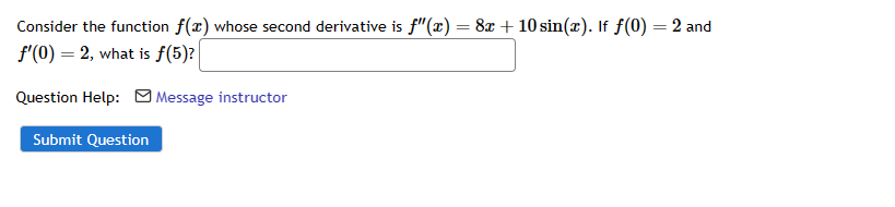 Solved Consider the function f(x) whose second derivative is | Chegg.com
