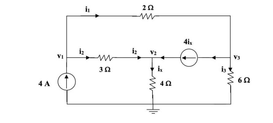 Solved I'm stuck on this question. Find the V1 and V2 and | Chegg.com