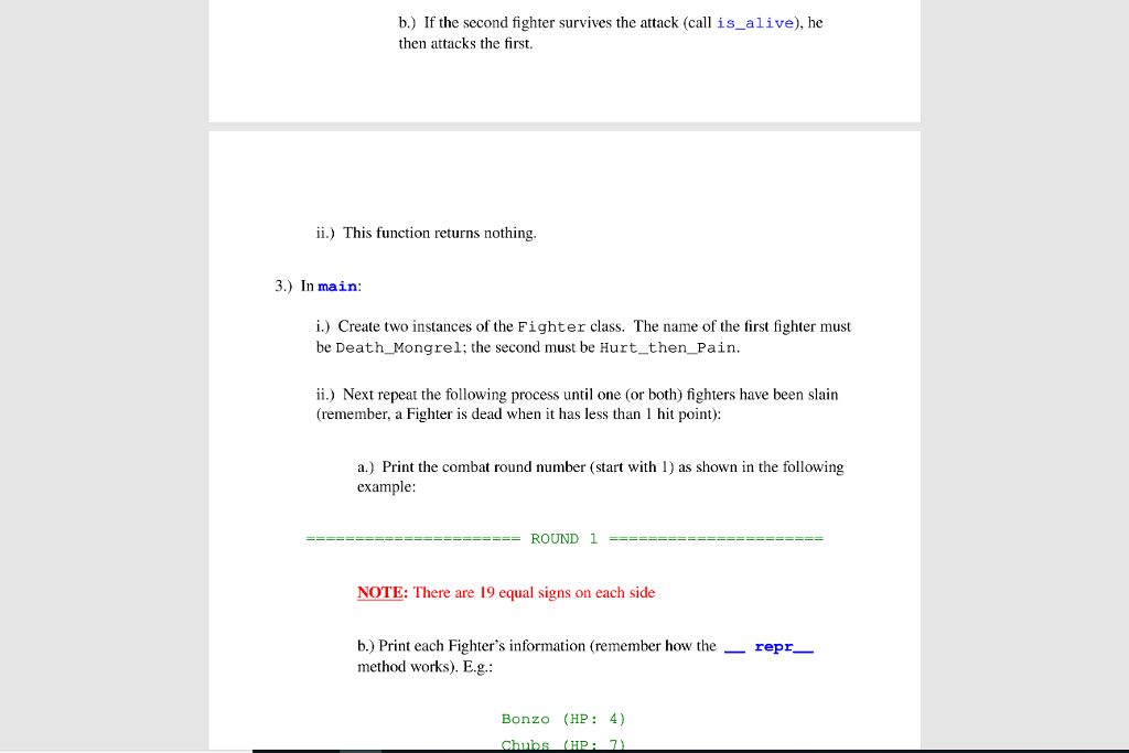 Solved python hwk. the homework instructions are in the | Chegg.com