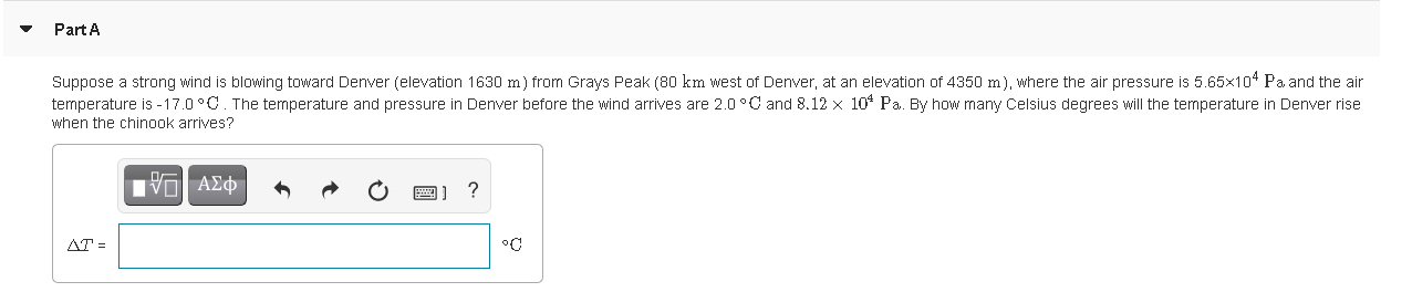 Solved Warm winds called Chinooks (a native-American term