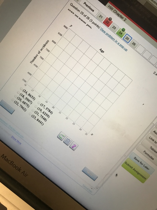 Solved 21 22 23 24 25 26 10 11 HW Chapter 2 Previous 21 22 | Chegg.com