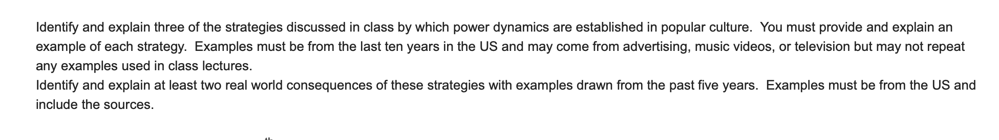 Identify and explain three of the strategies | Chegg.com