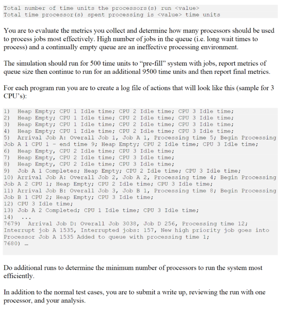 Solved The program will simulate a processor using a binary | Chegg.com