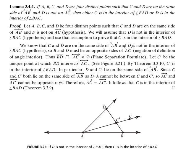Solved (Foundations of Geometry) Use the hypothesis of given | Chegg.com