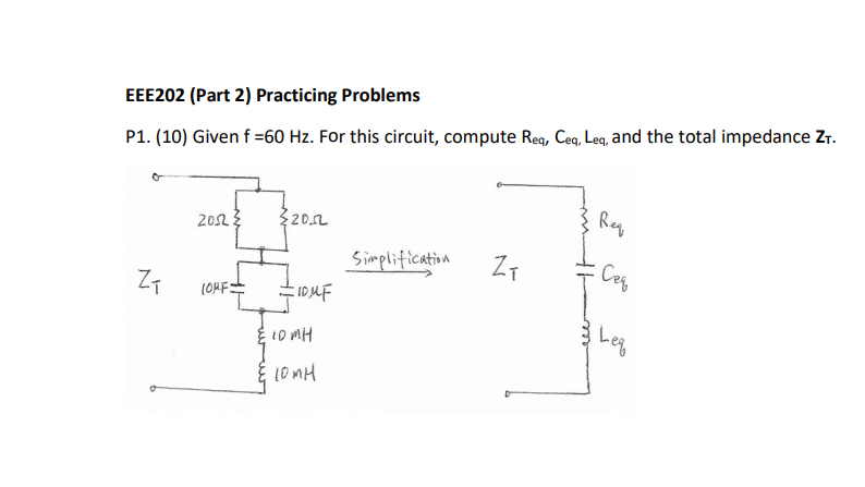 Solved EEE202 (Part 2) Practicing Problems | Chegg.com