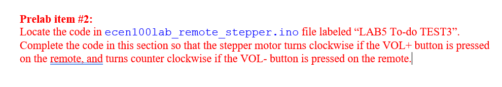 Prelab item \#2: Locate the code in | Chegg.com