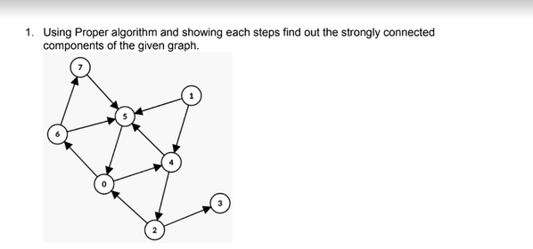 Solved Using Proper algorithm and showing each steps find | Chegg.com