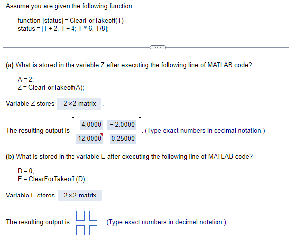 Solved Assume you are given the following function: | Chegg.com