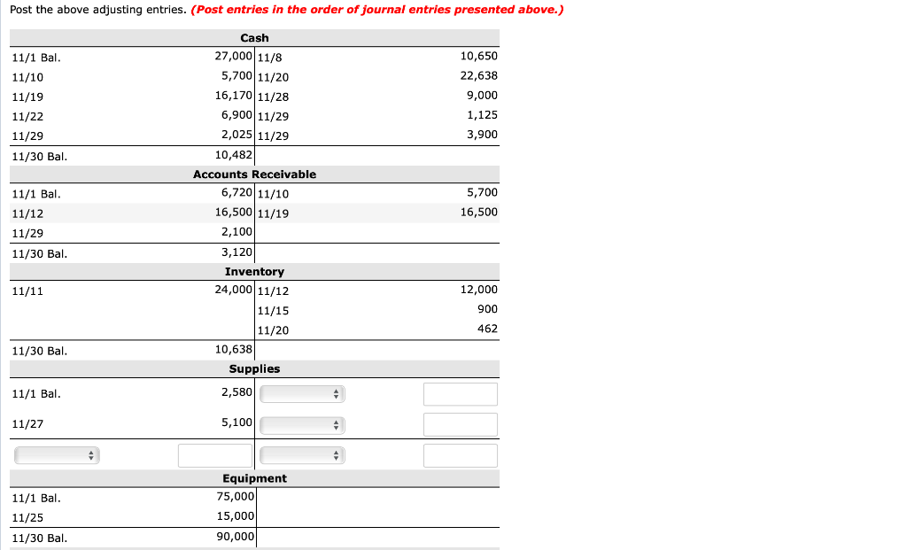 Solved Comprehensive Accounting Cycle Review 502 (Part L