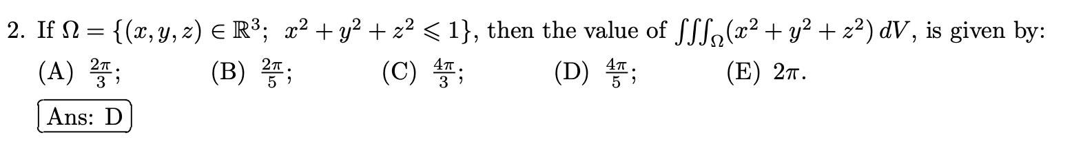 Solved Mc2 Consider The Vector Field F X Y Z Xey Chegg Com