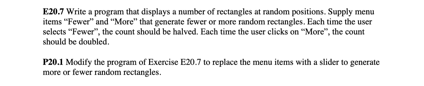 In Java Please | Chegg.com