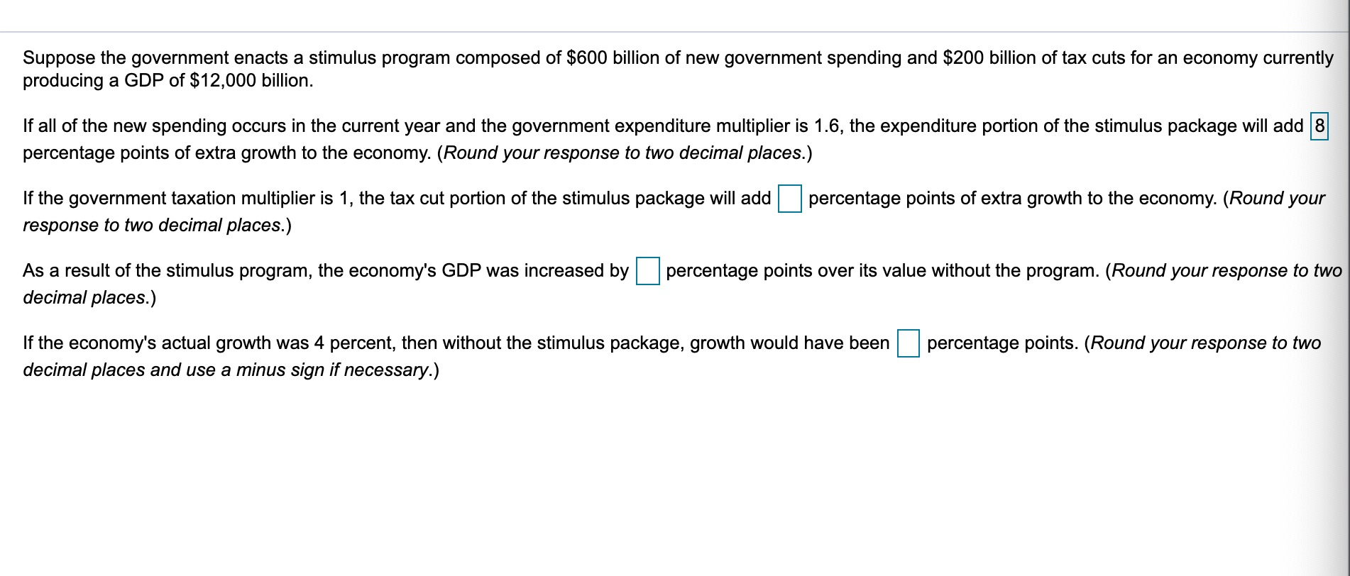 Solved Suppose The Government Enacts A Stimulus Program | Chegg.com