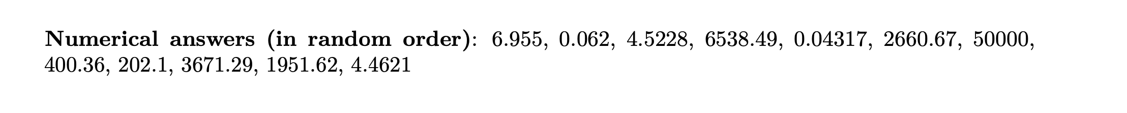 Solved please show all work and do not use excel or a | Chegg.com