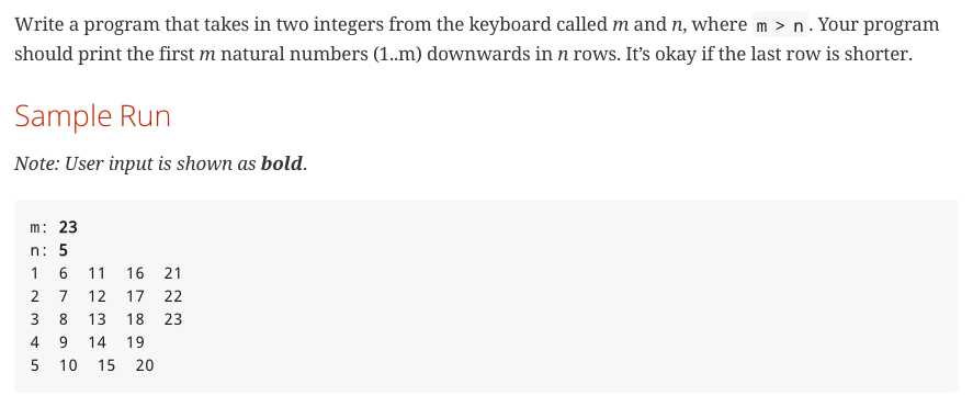 Solved Write a program that takes in two integers from the | Chegg.com