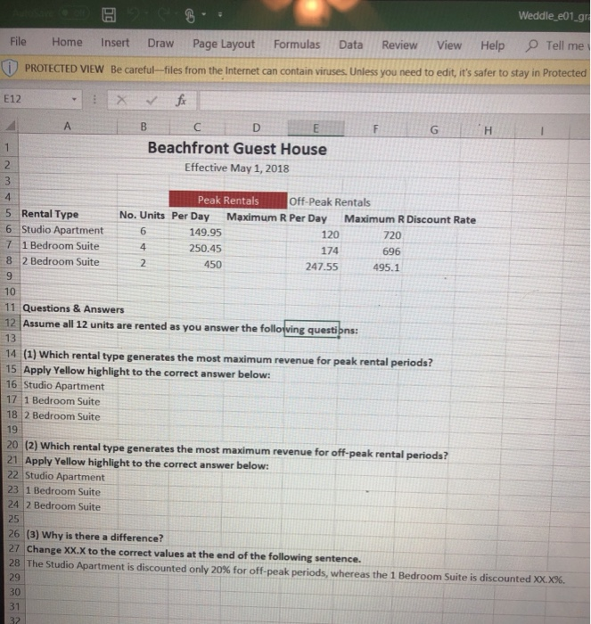 Excel Project Office 2016myitlabgrader