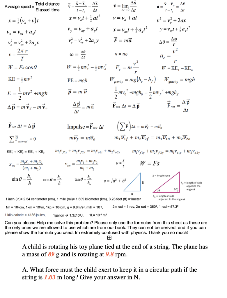 Solved Dx I A Ar Av Average Speed Total Distance Elapsed Chegg Com