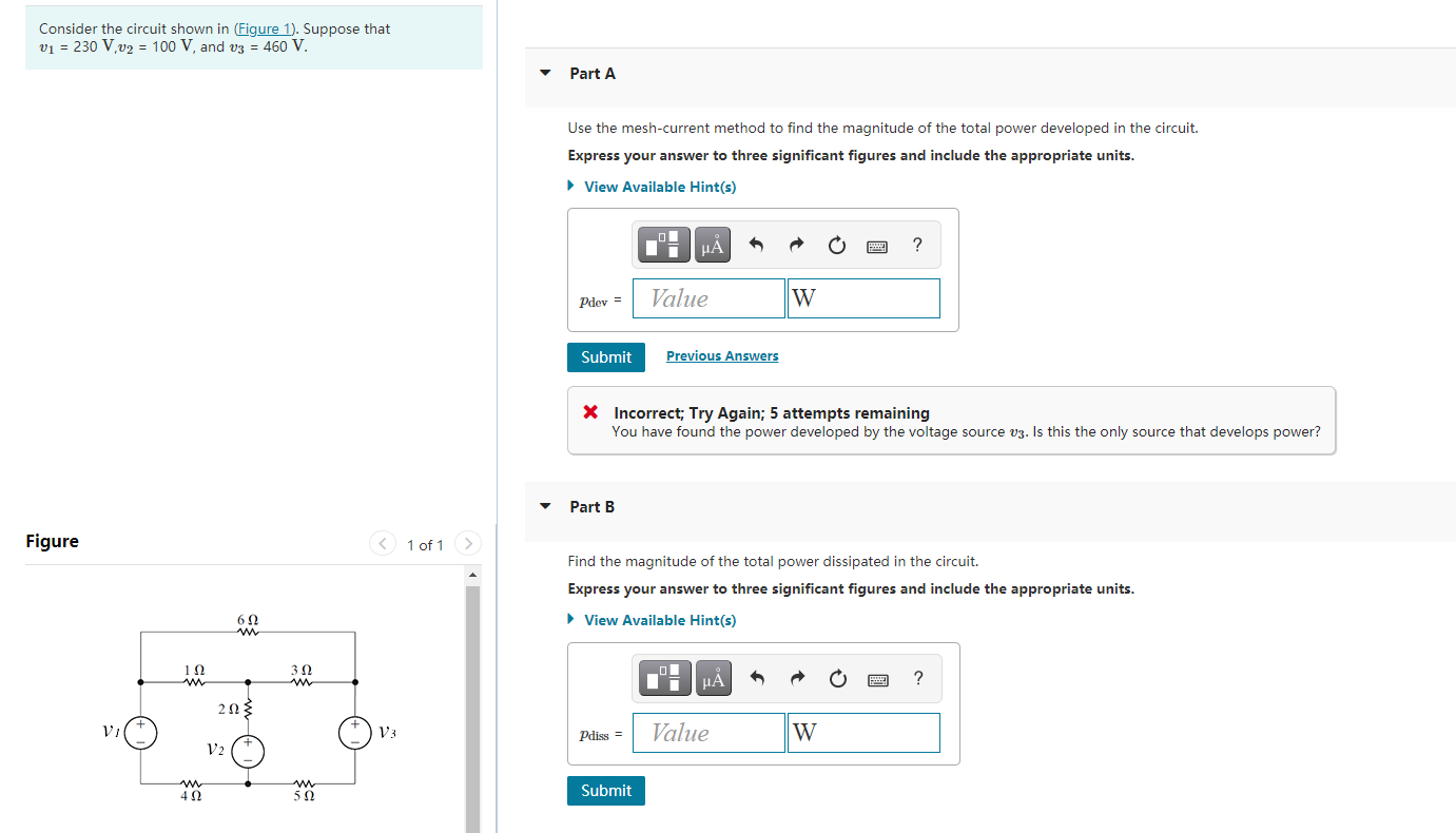 Solved Consider The Circuit Shown In (Figure 1). Suppose | Chegg.com