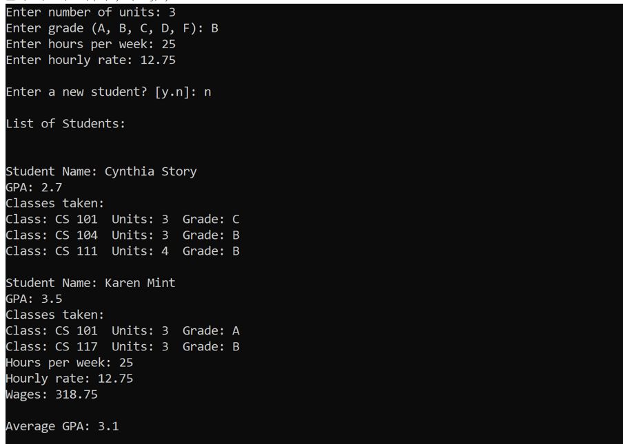 Solved Need help with the full code for this assignment. | Chegg.com