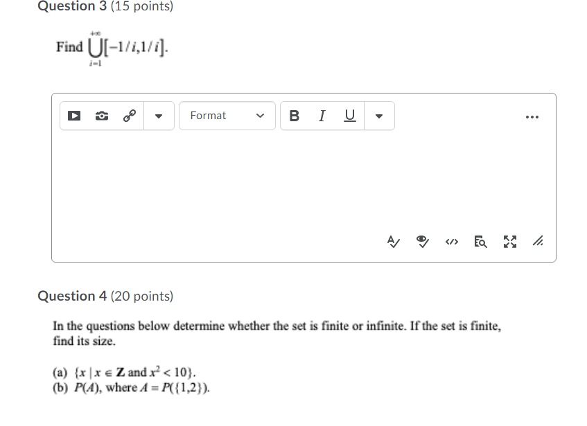 Solved Question 5 (15 points) 5. In the questions below, | Chegg.com