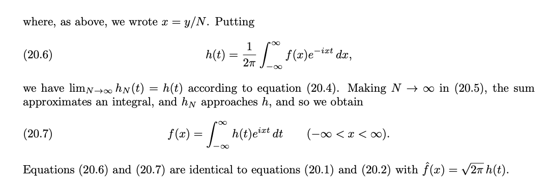 Solved Problem 20.2. Prove the analog of equation (20.9) for | Chegg.com